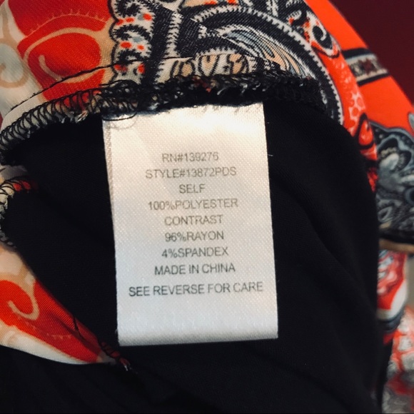 Beautiful Daniel Rainn Mixed Media Top Small - Picture 8 of 8